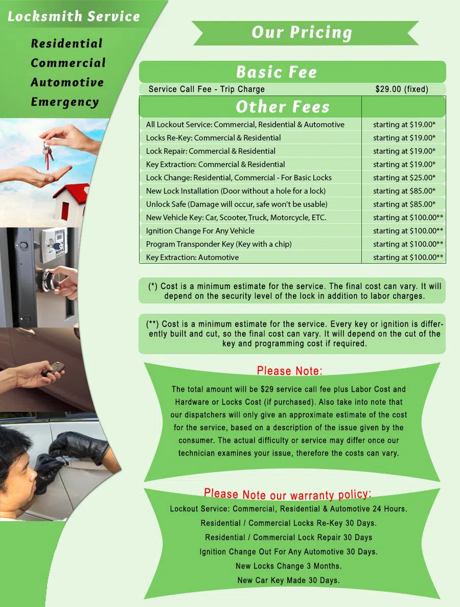 Neighborhood Locksmith Services Fort Lauderdale, FL 954-283-5719